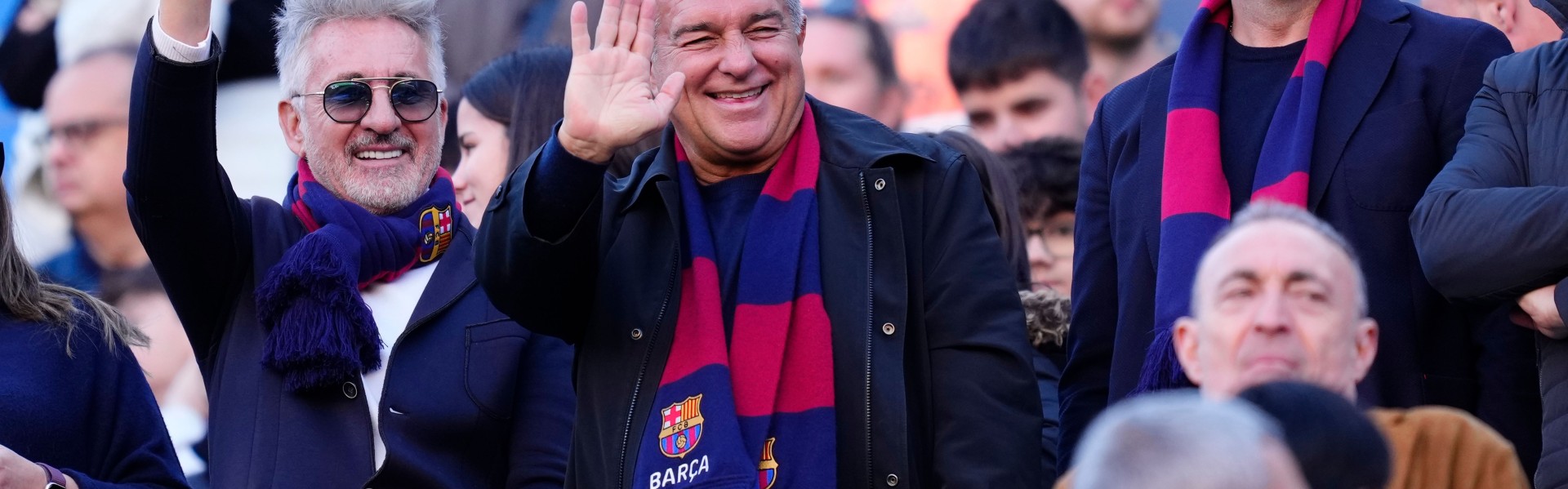 开云体育-拉波尔塔：巴萨有能力有动力逆转马竞 在看台观战比在包厢更释放